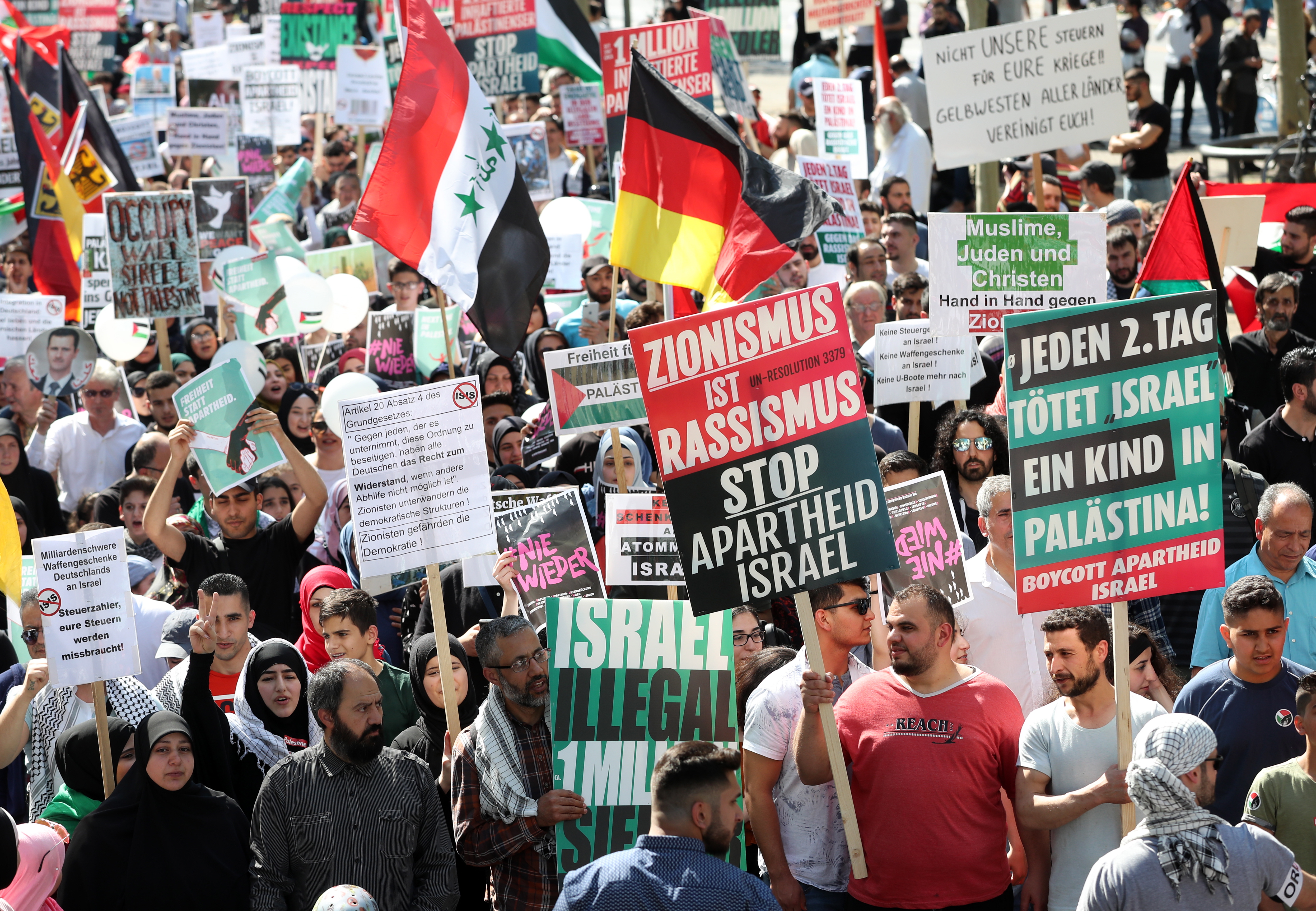 Jó hír: elmarad Berlinben az Izrael-ellenes antiszemiták gyűlöletparádéja
