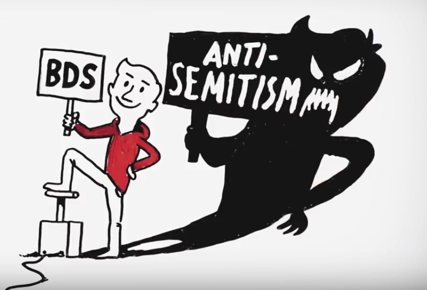 Anti BDS poster