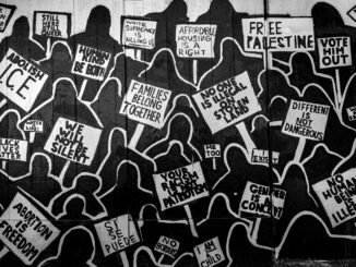 BLM, Free Palestine, Abortion