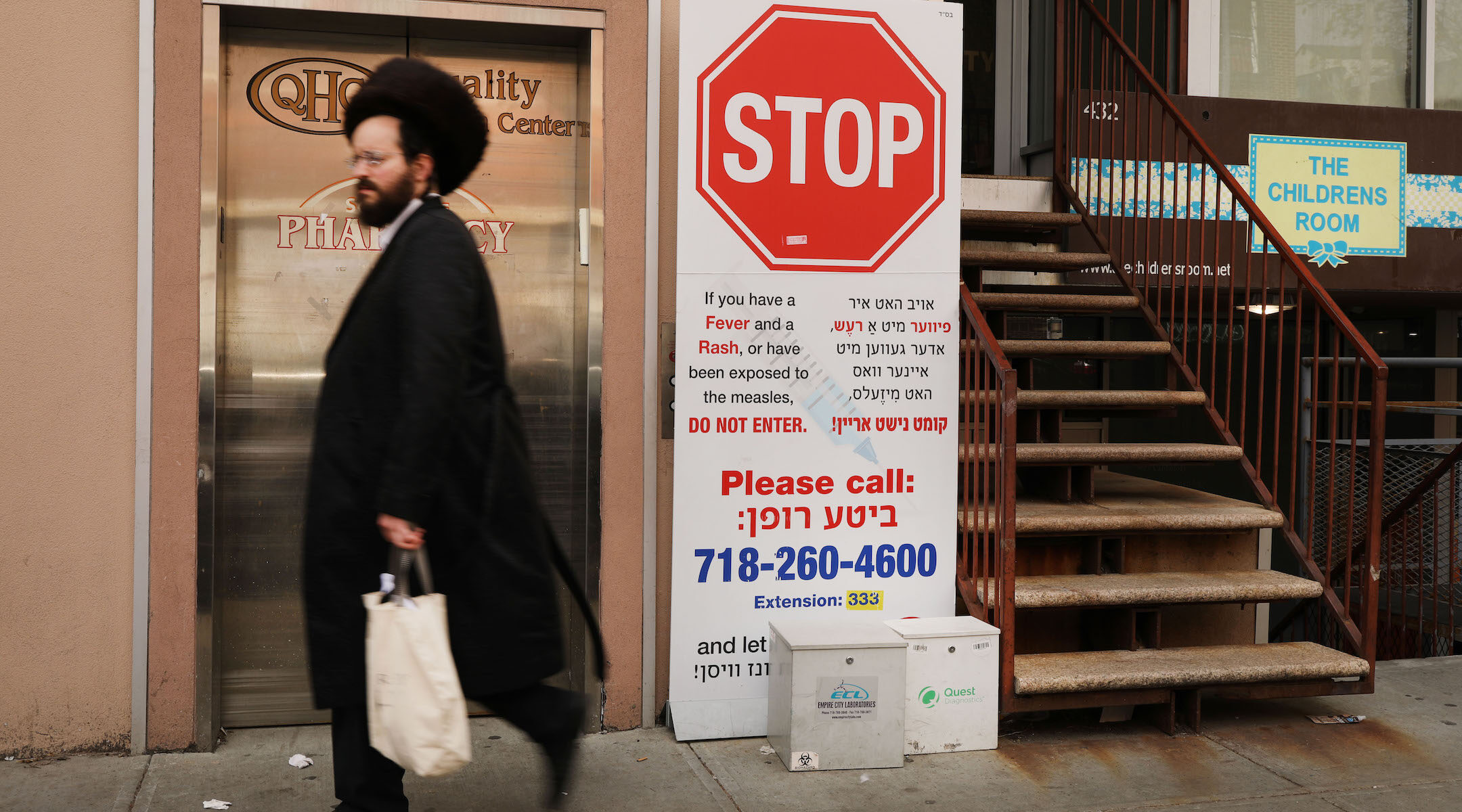 A brooklyni zsidók beoltásáért kampányolnak