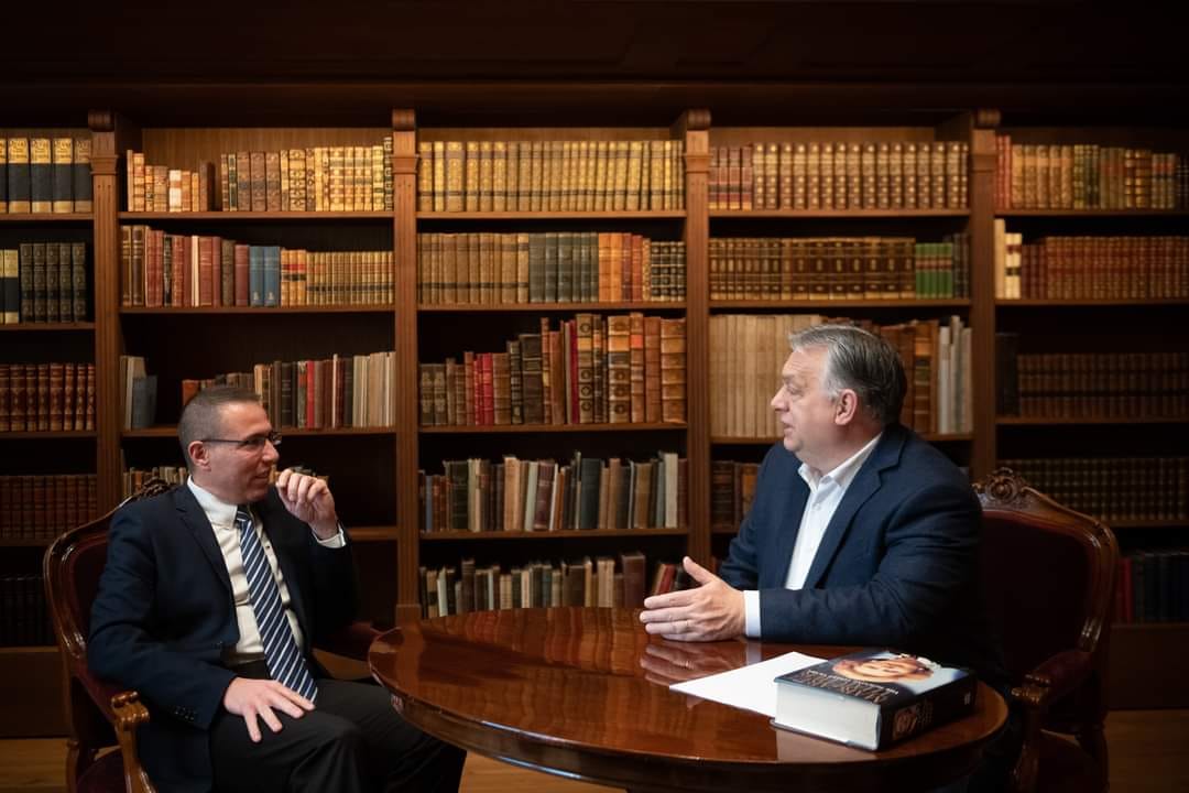 Eli Vered Hazant, a Likud párt külügyi igazgatóját fogadta Orbán Viktor