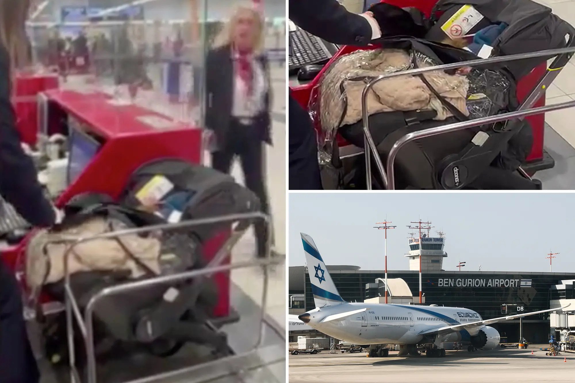 Belga szülők egy csecsemőt hagytak hátra a tel-avivi repülőtéren