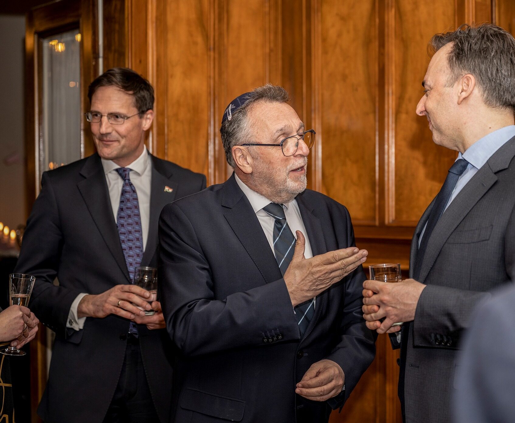 The presidents of Mazsihisz and Jobbik held Seder together