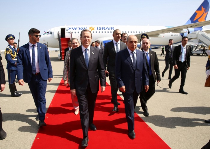 Az izraeli elnök szerint azerbajdzsáni látogatása egy „valóra vált álom”