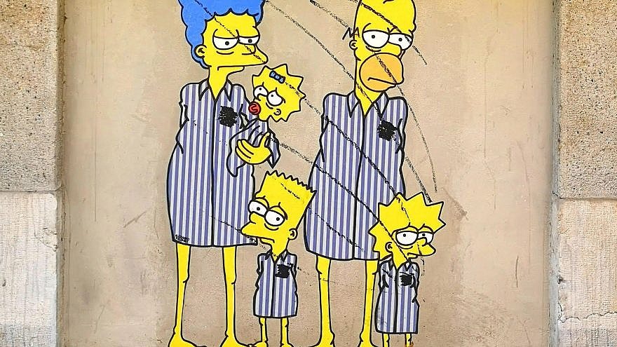 Vandálok rongálták meg a holokausztra emlékeztető Simpsons-freskót – Neokohn