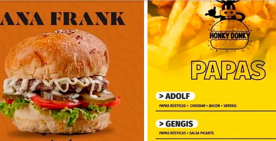 „Anne Frank” hamburgert és „Adolf” sült krumplit árult egy gyorsétterem – Neokohn