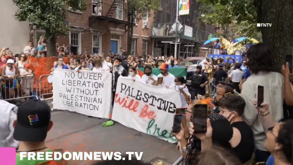 Izrael-ellenes LMBTQ-aktivisták okoztak káoszt a New York-i Prideon – Neokohn