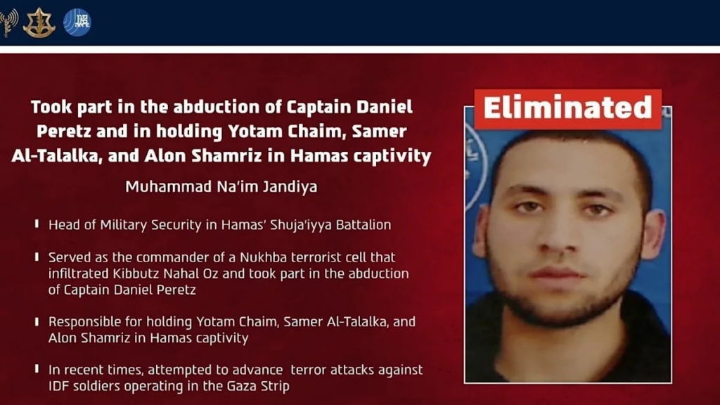 Újabb túszszedő Hamász-terroristát likvidált az IDF és a Shin Bet Gázában