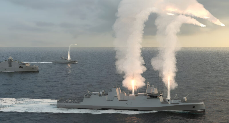 Hadrendbe áll a GMF 140: ezzel a 6000 tonnás hadihajóval szerelné fel a NATO-t a Rheinmetall