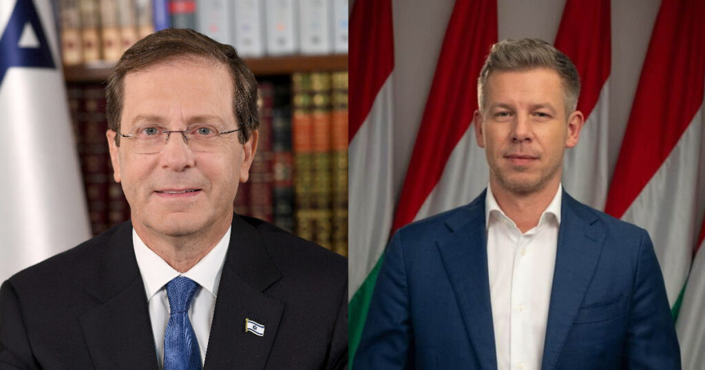 Magyar Péter: Budapestre látogat Jichák Herzog izraeli elnök