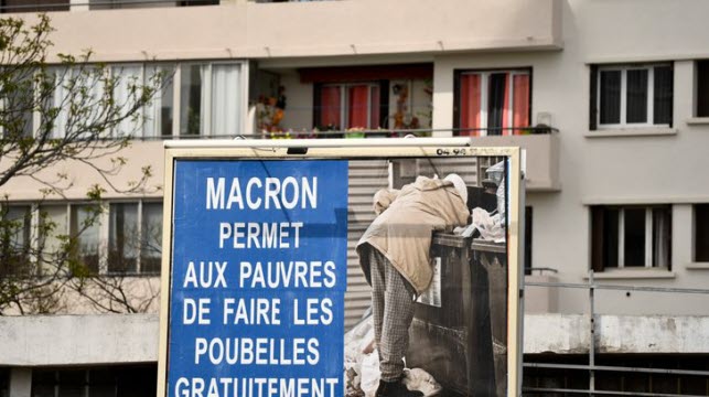 A francia népharag oka Macron ellen