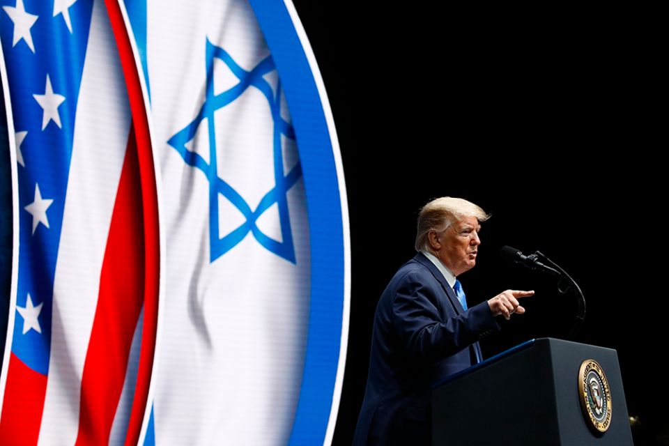 Trump szerint „Izrael szó szerint birtokolta a kongresszust”